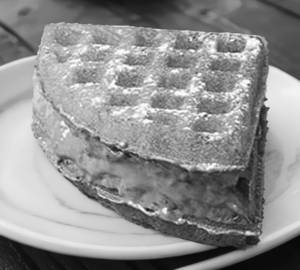 White Chocolate Waffle