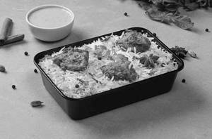 Chicken biryani half