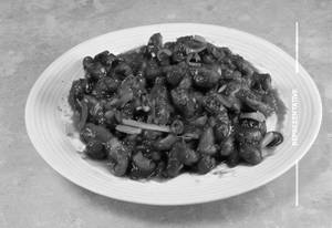 Dry Mushroom Chilli