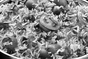 Mushroom Biriyani
