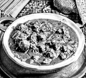Veg mutton gravy chaap