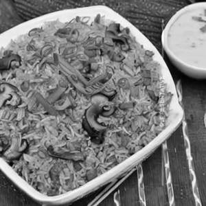 Mushroom Fried Rice