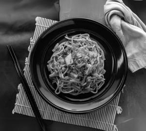 Chicken Singapuri Noodles