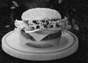 CHICKEN DOUBLE CHEESE BURGER