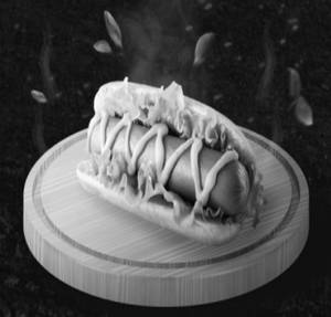 Double Cheese Hot Dog