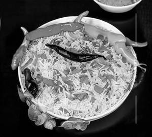 Capsicum Garlic Rice