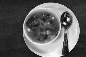 Veg Corriander Lemon Soup