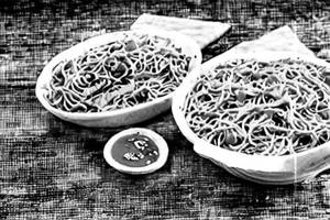 Chicken  Triple Schezwan Noodles