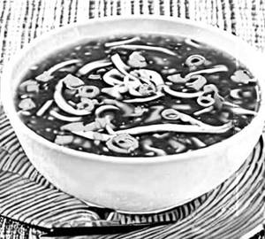 Mushroom Manchow Soup