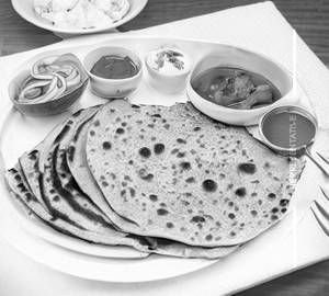 Paneer paratha