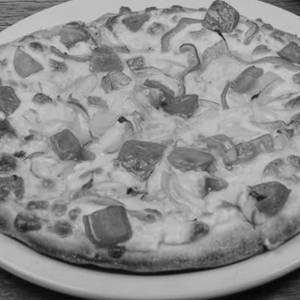 Cheese Onion Capsicum Pizza