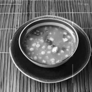 Paneer sweet corn soup