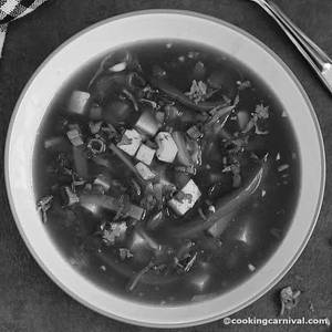 HOT N SOUR SOUP.