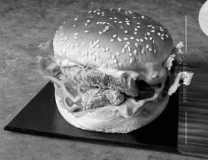 Chicken Momos Cheese Burger