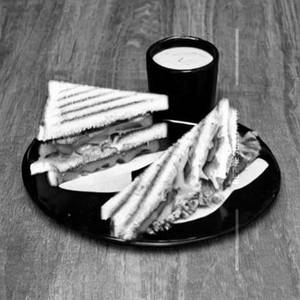 Vegetable Club Sandwich
