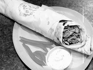 Chicken Shawarma Roll