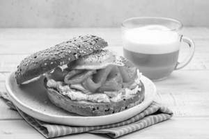 Pesto Chicken Bagel