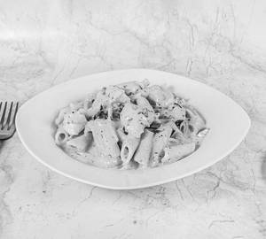 Veg Penne Creamy White Sauce