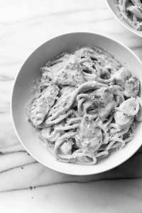 Chicken Cheesy garlicy noodle