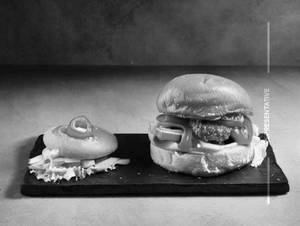 Veg Momo Burger