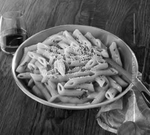 Pink pasta