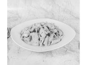 Fusilli Mushroom White Sauce