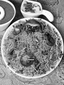 Mushroom Briyani