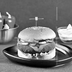 Veg Chilli lava burger