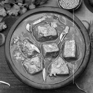 Soya chaap curry