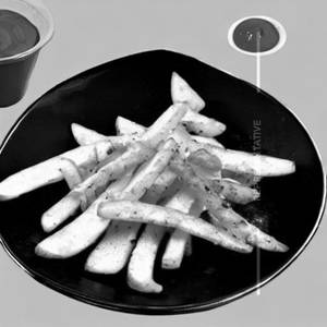Garlic Masala Potato Finger Chips