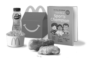 2 Pc Chicken Nuggets Happy Meal