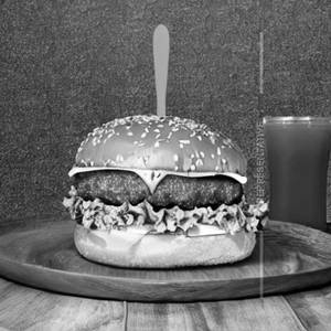 Schezwan   burger
