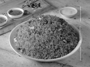 Veg Triple Schezwan Fried Rice