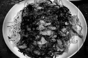 Chicken  Pan Fried Noodles