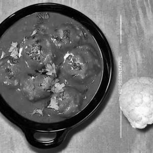 Veg Ball Chilli Gravy