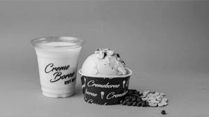 Milk And Nuts Ice Cream [500 Ml]