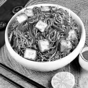 Singapore Noodles Paneer
