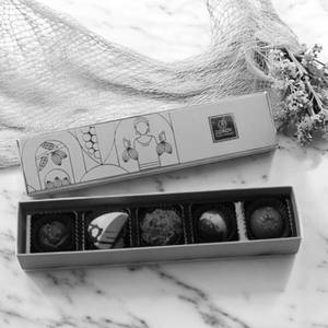 Pure Belgian Couverture Truffles And Pralines Box Of 5