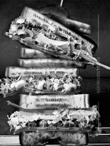 Paneer Tikka Grill Sandwich