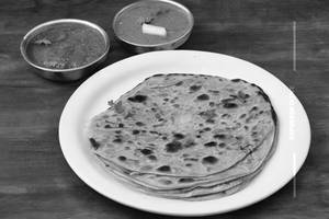 Chicken keema paratha