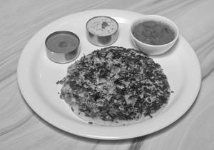 Onion uthapam