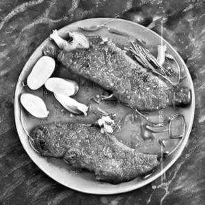Pan Fried Fish Butter Garlic Dry