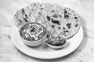 Paneer Butter Masala With 3 Butter Roti And Salad