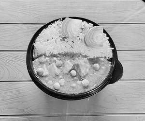 Matar Paneer And Rice Bowl