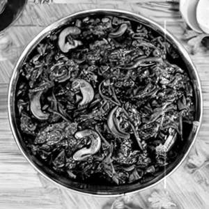 Mushroom Palak