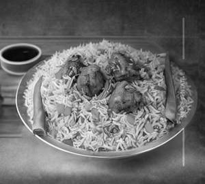 Manchurian Rice Chicken