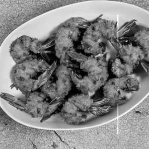 Golden Fried Prawns