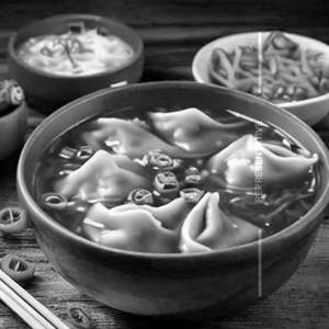 Veg Wonton Soup