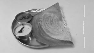 Cheese Rava Sada Dosa