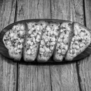 Cheese Corn Garlic Bread